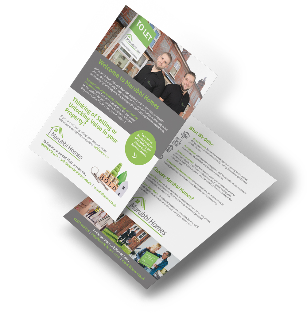 Marubbi Homes leaflet